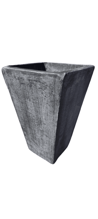 Toledo Plain — Large — GRC fiber cement planter