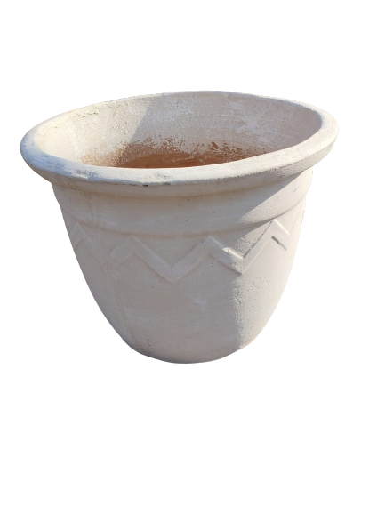 Zig Zag — GRC fiber cement planter